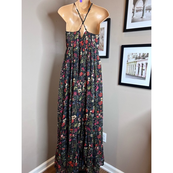 Anthropologie Massima Pleated Maxi Dress - Picture 6 of 7